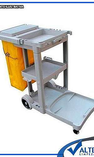 Carrinho de limpeza funcional Carrinho de limpeza funcional