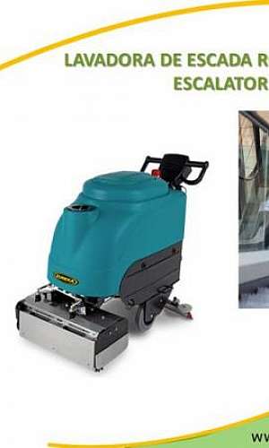 Limpadora de escadas rolantes Limpadora de escadas rolantes